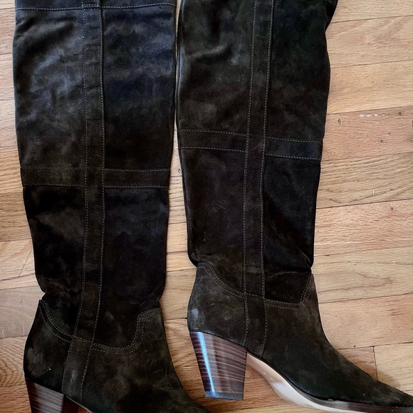 AGL Suede High Boots - Picture 3 of 7